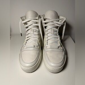 Gucci High Top "Great White" (US11) Leather Sneakers